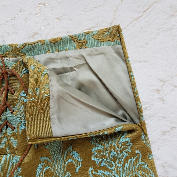 Spell Anastasia Brocade Lace Up Flare Pants - Picture 10 of 13